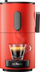 CoffeeB, CoffeeB Limited Red Kapselmaschine, CoffeeB Globe Limited Edition Kaffeemaschine Rot