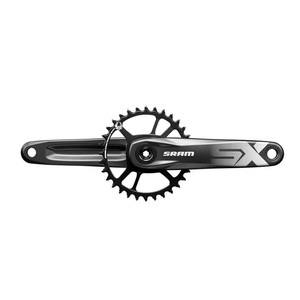 SRAM, SRAM SX Eagle DUB Kurbelsatz 32Z 12-fach black 175mm 2020 Kurbelgarnituren, SRAM Crankset SX Eagle DUB Kurbelgarnituren