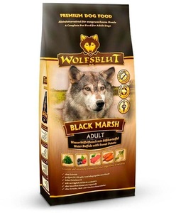 Wolfsblut, Wolfsblut Trockenfutter Dog Black Marsh, Wolfsblut Trockenfutter Dog Black Marsh Adult, 2 kg