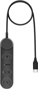 Jabra, Headset-Adapter USB-C® Jabra, Jabra - 50-2259 headphone/headset accessory, Schwarz, One Size
