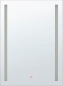 Beliani, Beliani Badspiegel mit LED-Beleuchtung rechteckig 60 x 80 cm MARTINET, Beliani Badspiegel mit LED-Beleuchtung rechteckig 60 x 80 cm MARTINET