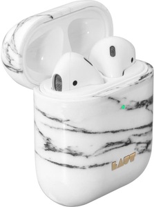 LAUT, Laut Huex Element for AirPods - White Marble Case, 