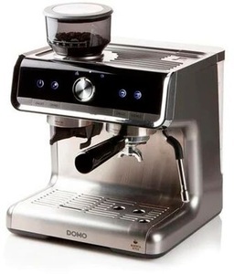 Domo, DO720K Espressomaschine Domo, Domo Espresso-Maschine «DO720K», 15 bar, mit Mahlwerk