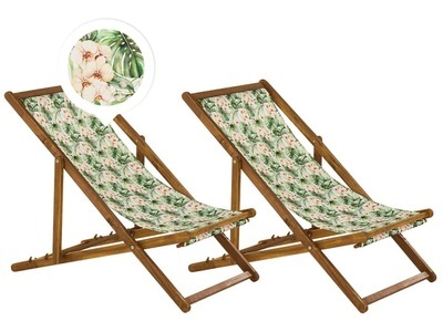 Beliani, Beliani Anzio Sonnenliege, Beliani - Liege aus Polyester Modern ANZIO, One Size, Pink