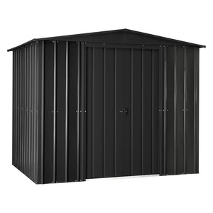 Globel, Globel Metallgerätehaus 8x6, Globel Metallhaus Anthrazit | 2.3 × 2 × 2 m