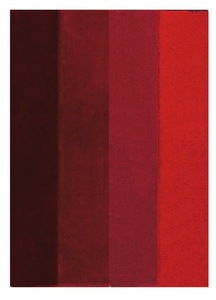 Spirella, SPIRELLA BADTEPPICH FOUR, Spirella Badteppich Four Rot | 55 × 65 cm