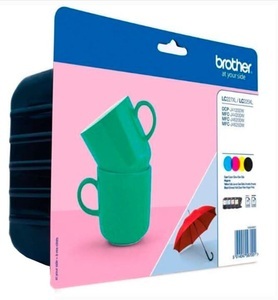 Brother, Brother Lc227Xlvalbp - Tintenpatrone, Brother Tintenpatrone, blau/gelb/rot/schwarz, Valuepack, LC-227XLVALB, (1'200 Seiten)