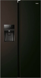 Haier, Haier Side-by-Side »Foodcenter HSR5918DIPB«, HSR5918DIPB, 177,5 cm hoch, 90,8 cm breit, HAIER HSR5918DIPB - Foodcenter/Side-by-Side (Standgerät)