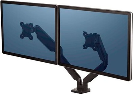 Fellowes, Fellowes TV-/Display-Standfuss Platinum, Fellowes Platinum für 2 Monitore