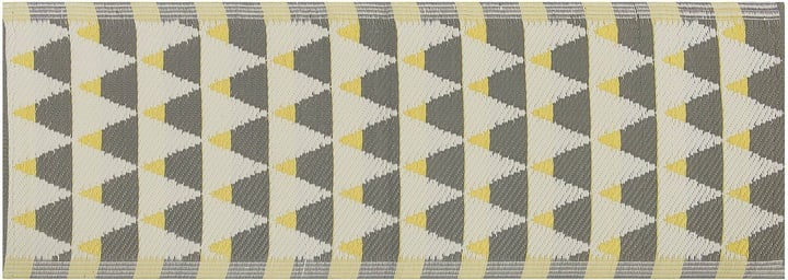 Beliani, Teppich aus Polypropylen Modern HISAR Teppich aus Polypropylen Modern HISAR, Beliani - Teppich aus Polypropylen Modern HISAR, One Size, Taubengrau