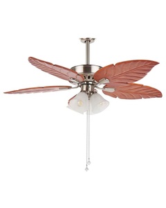 Beliani, Deckenventilator Aus Holz Retro Gila Unisex, Beliani - Deckenventilator mit Licht aus Eisen Retro GILA, Light Beige, One Size
