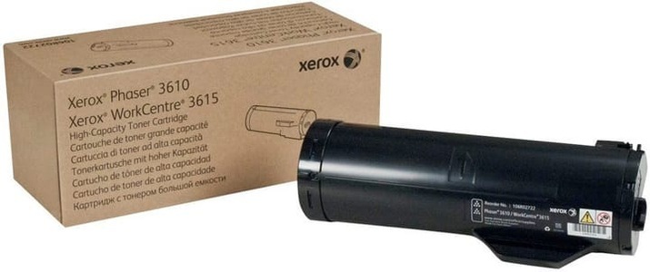 Xerox, Toner schwarz 106R02722, XEROX Tonerkassette schwarz 14.100 seiten passend für: Phaser 3610 DN;Phaser 3610 DNM;WC 3615 DN;WC 3615 DNM;WorkCentre 3615 DN;WorkCentre 3615 DNM