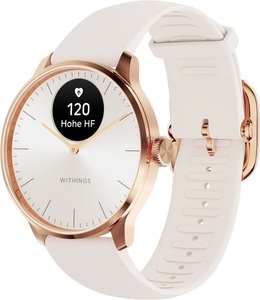 Withings Scanwatch rose gold 37mm Hybrid Smartwatch