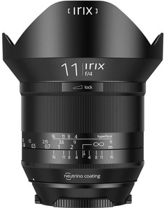Irix, Irix 11mm / 4.0 Blackstone Objektiv, 