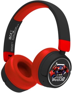 OTL Technologies, OTL TECHNOLOGIES Transformers Kids - Kopfhörer (On-ear, Schwarz/Rot), OTL On-Ear-Kopfhörer Transformers Optimus Prime Rot, Schwarz