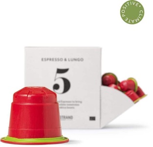 Sjöstrand, Sjöstrand Nr. 5 Kaffeekapseln Espresso + Lungo 100er Pack, 