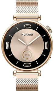 Huawei, HUAWEI Watch GT 4 (41 mm) - Smartwatch (120-190 mm, Edelstahl, Gold/Gold), Watch GT4 41mm (Aurora-B19M), Smartwatch