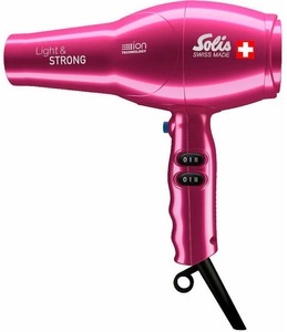 Solis, Solis Light & Strong Typ 442 - Haartrockner (Pink), Solis Light & Strong Typ 442 - Haartrockner (Pink)