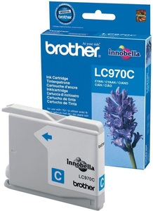 Brother, Brother Lc-970C - Tintenpatrone, Brother Tintenpatrone, blau, LC-970C, (300 Seiten)
