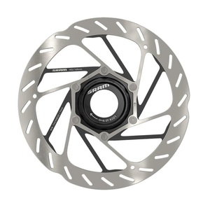 SRAM, SRAM HS2 Bremsscheibe Centerlock 160mm 2022 Bremsscheiben, SRAM Bremsscheiben Rotor HS2 CL Rounded silber