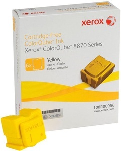 Xerox, ColorStix gelb 108R00956, Toner, Xerox 108R00956 Original Festtinte Gelb 6 Stück