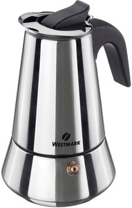 Westmark, Espressokocher Brasilia Plus Edelstahl, 6 Tassen