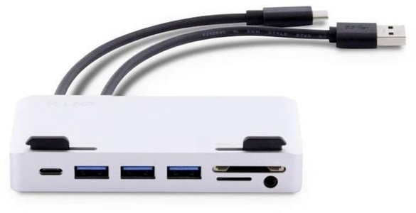 LMP, LMP USB-Hub Usb-C Attach Adapter, LMP Dockingstation USB-C Attach 7 Port iMac Silber