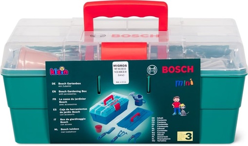 Klein, klein Bosch Gartenprofibox mit Zubehör, BOSCH GARTENPROFI BOX