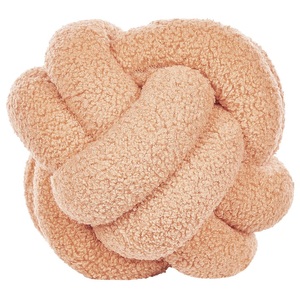 Beliani, Dekokissen aus Bouclé Boho MALNI Dekokissen aus Bouclé Boho MALNI, Beliani - Dekokissen aus Bouclé Boho MALNI, S/M, Baumnuss