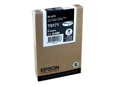 Epson, Epson T6171 Tinte schwarz, Epson Tintenpatrone, schwarz, C13T617100, (4'000 Seiten)