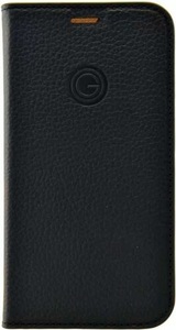 Apple, Mike Galeli - iPhone 12 Mini Echtleder Book Case Tasche Flip Cover - Schwarz, 