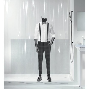 undefined, Duschvorhang PLAST DANDY, Spirella Duschvorhang Plast Dandy 180 x 200