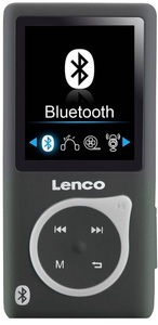 Lenco, Lenco Xemio 768 - MP3 Player (8 GB, Grau/Schwarz), 