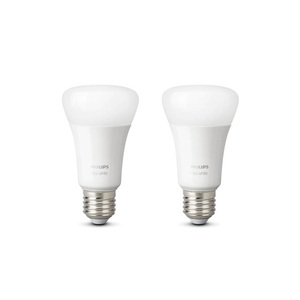 Philips, Philips Hue White 9 W E27 LED-Lampe, 2er-Set, Philips Hue White 9W E27 LED-Lampe, 2er-Set