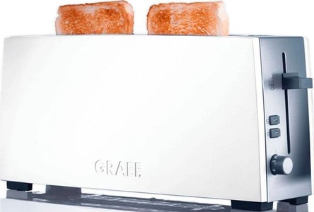 Graef, Graef To91 - Toaster (Weiss), Graef TO91 Langschlitztoaster