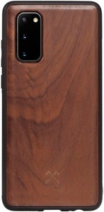 Samsung, Woodcessories - Samsung Galaxy S20 EcoBump Classic Echt Holz Hülle Walnuss FSC Zertifiziert (ECO415) - Dunkelbraun, 