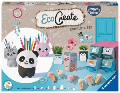 Ravensburger Verlag GmbH, Ravensburger EcoCreate 18145 - Decorate your Room - Kinder ab 6 Jahren, Ravensburger Kreativset »EcoCreate D«
