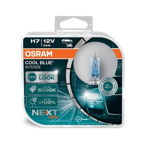 Osram, Osram Cool Blue Intense Next Gen H7 Duobox Autolampe, OSRAM, Ersatzleuchtmittel, COOL BLUE INTENSE Duobox H7/12V/55W/PX26d, AUTO & BIKE, 64210CBN-HCB