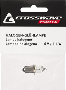 Crosswave, Crosswave Glühbirne Halogen 6V 2.4 A, Crosswave Glühbirne Halogen 6V 2.4 A Glühbirnen