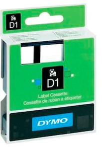 Dymo, Schriftband DYMO D1 43610 Bandfarbe: Transparent Schriftfarbe:Schwarz 6 mm 7 m, Dymo Schriftband D1, schwarz/transparent, 6mm, 7m, S0720770