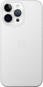 Sonstige Marke, Nomad - iPhone 14 Pro Max Hardcase Hülle Super Slim (NM01260585) - Transparent (Matt), Nomad Back Cover Super Slim Case iPhone 14 Pro Max Weiss