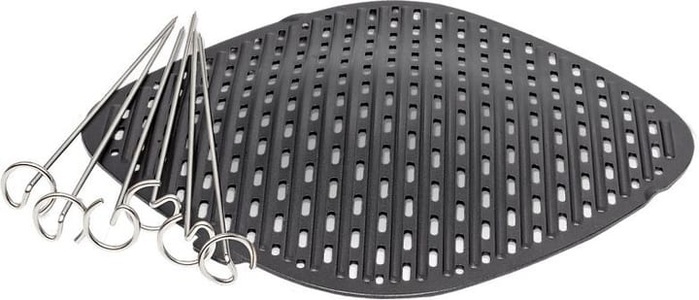 Philips, Philips Grillrost »HD9951/00«, Philips Grillpfanneneinsatz »HD9951/00«, Aluminium, Grill Kit für HD9630 HD9750 HD9654 HD9656 HD9860 HD9867 HD9870 HD9762