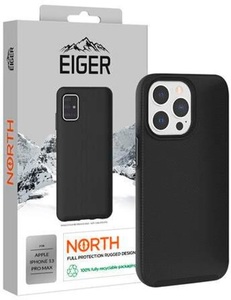 EIGER, Eiger - iPhone 13 Pro Max North Case Premium Hybrid Schutzhülle (EGCA00329) - Schwarz, 
