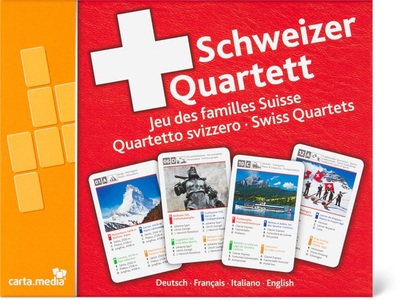 Carta.Media, Carta.Media Kartenspiel Schweizer, Schweizer Quartett (Neuausstattung)