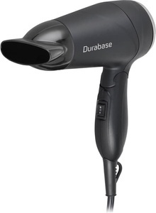 Durabase, Durabase Reisehaartrockner black/silver Reise-Haartrockner, 