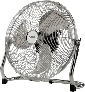 FURBER, Furber Vayu-Industry Chrom Bodenventilator, 