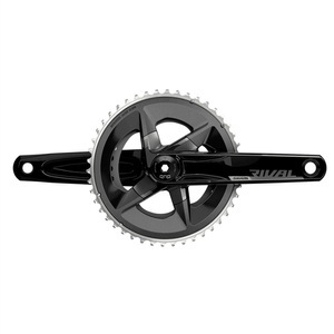 SRAM, SRAM Rival AXS D1 DUB Kurbelgarnitur 2x12-fach 48/35T schwarz 170mm 2021 Kurbelgarnituren, SRAM Crankset Rival eTap AXS 2x DUB Kurbelgarnituren