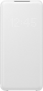 Samsung, Samsung Led View - Booklet (Passend für Modell: Samsung Galaxy S20), Samsung - Smart LED View Cover (Galaxy S20), Bookcase für Smartphone, Weiss