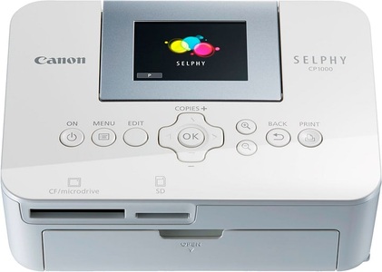 Canon, Canon Selphy Cp1000 weiss Fotodrucker, Canon SELPHY CP1000 Fotodrucker Druck-Auflösung: 300 x 300 dpi Papierformat (max.): 148 x 100 mm