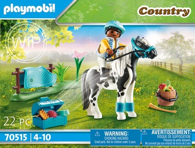 PLAYMOBIL, Playmobil® Country Sammelpony Lewitzer 70515, playmobil® Country Sammelpony 